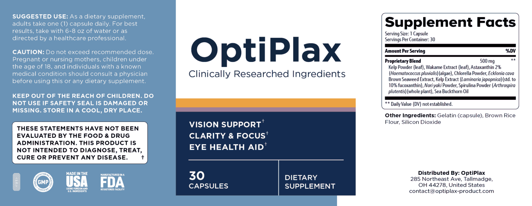 optiplax--supplements-facts